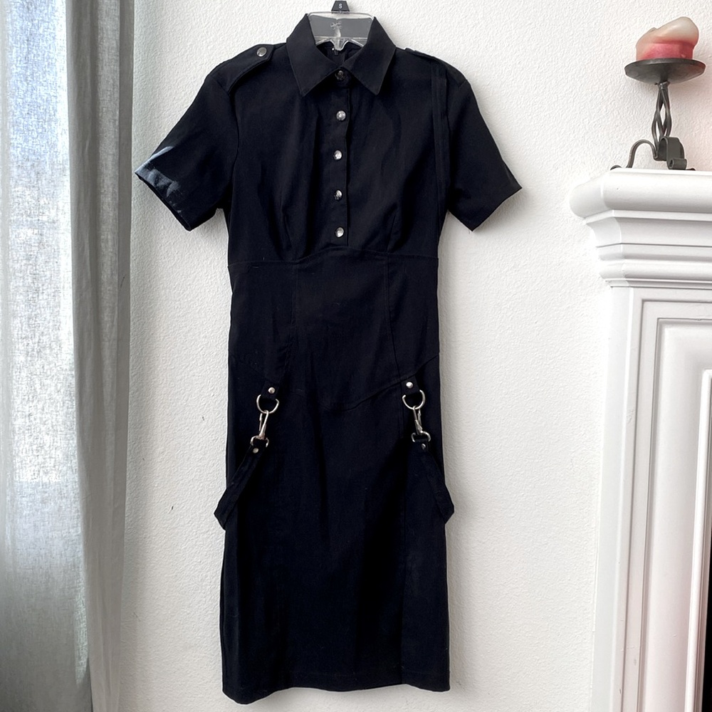 Vintage RARE Military Bondage Dress from early 2000’s